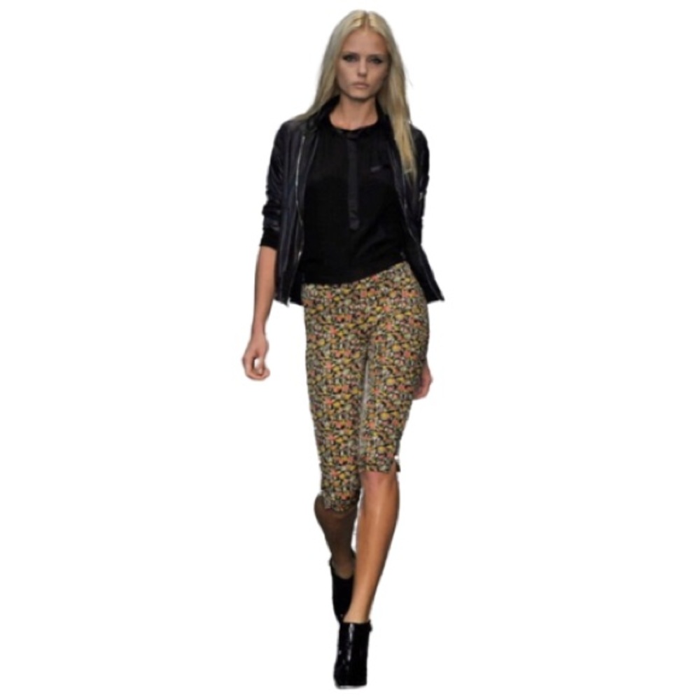 Rag & Bone Floral Silk Capris